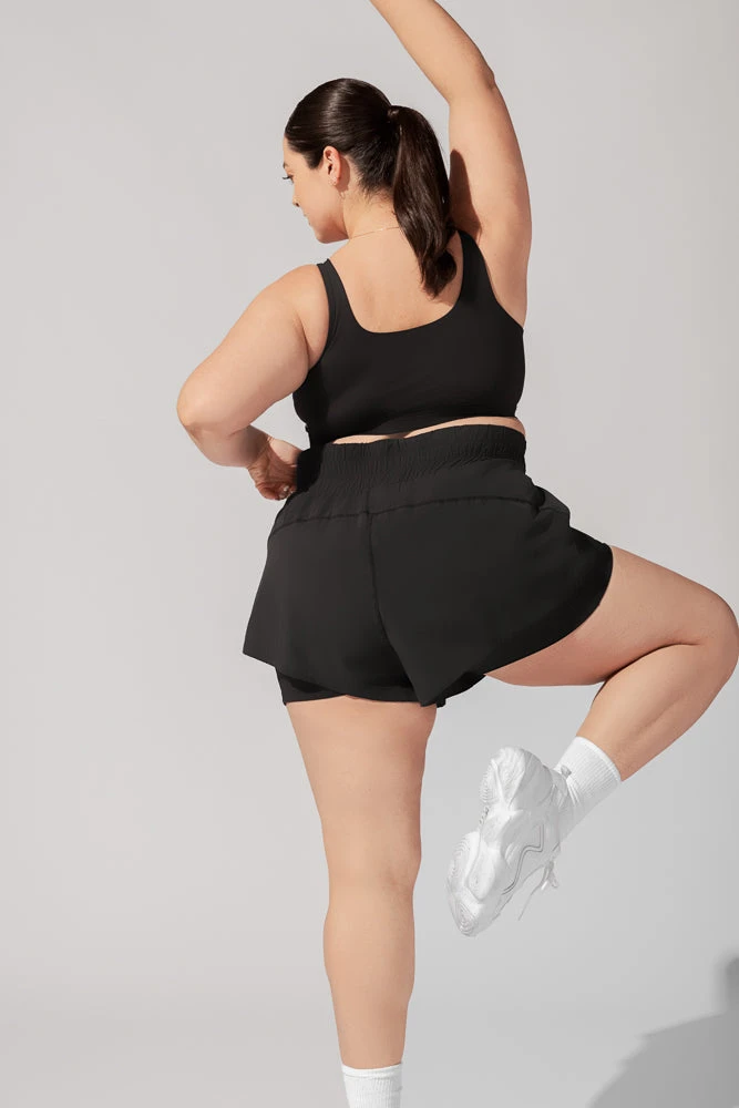 High Waisted Supershort™ - Black - Image 2