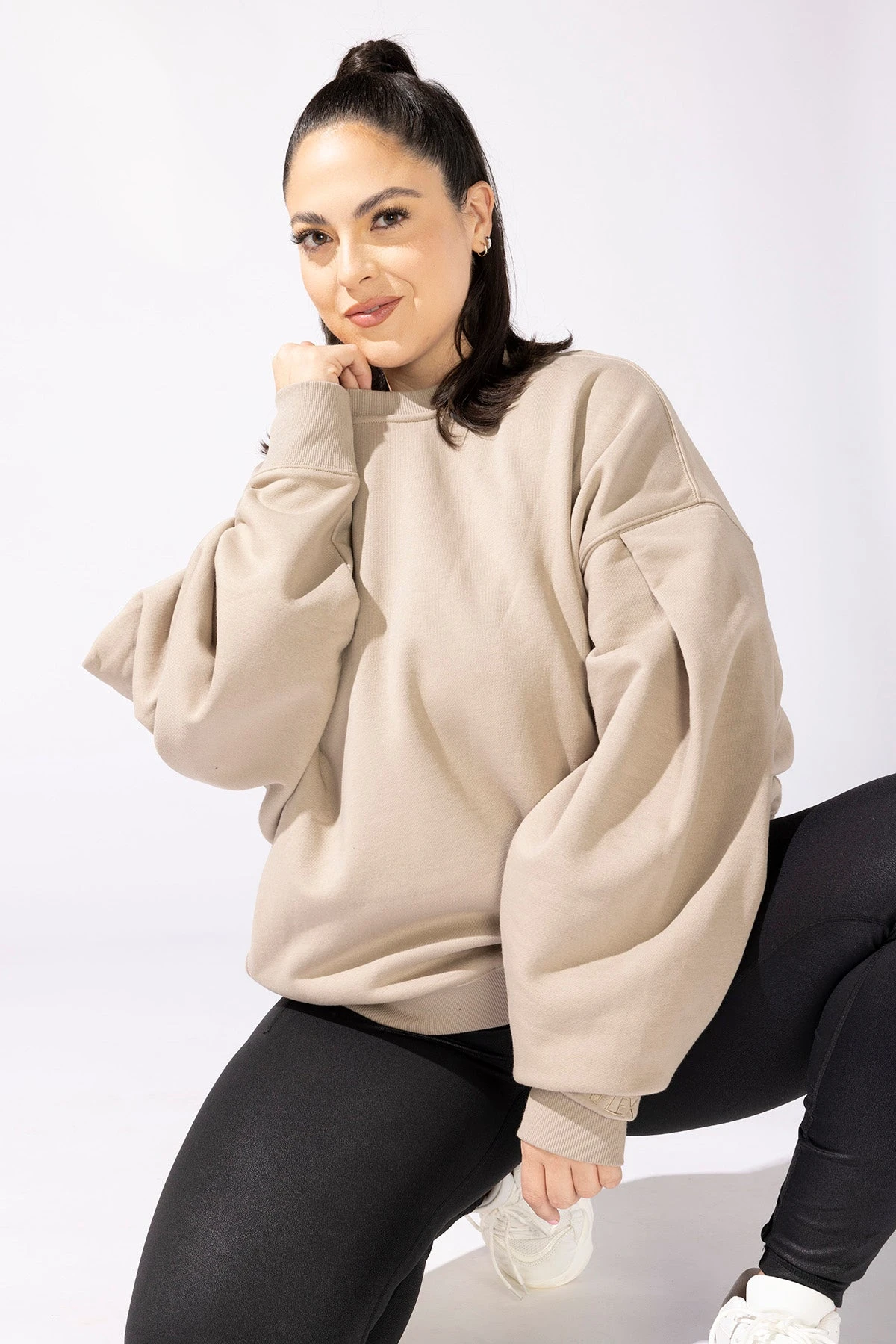 Brunch Sweater - Warm Taupe - Image 5