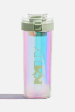 Iridescent Shaker Bottle - Light Green