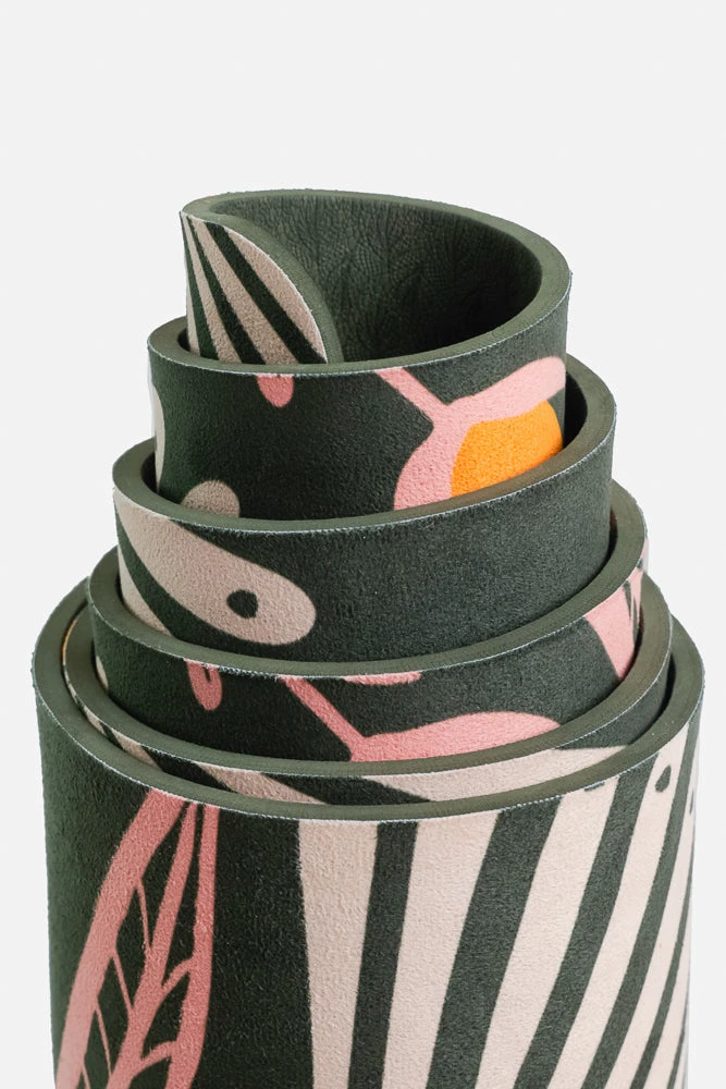 Vegan Suede Yoga Mat - Lotus Tribe - Image 3