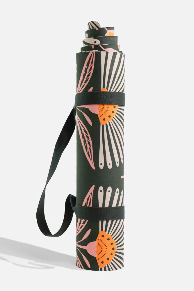 Vegan Suede Yoga Mat - Lotus Tribe - Image 2