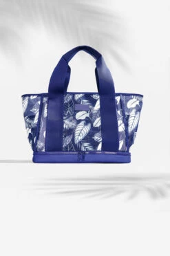 Big Beach Carryall Bag - Blue Palm