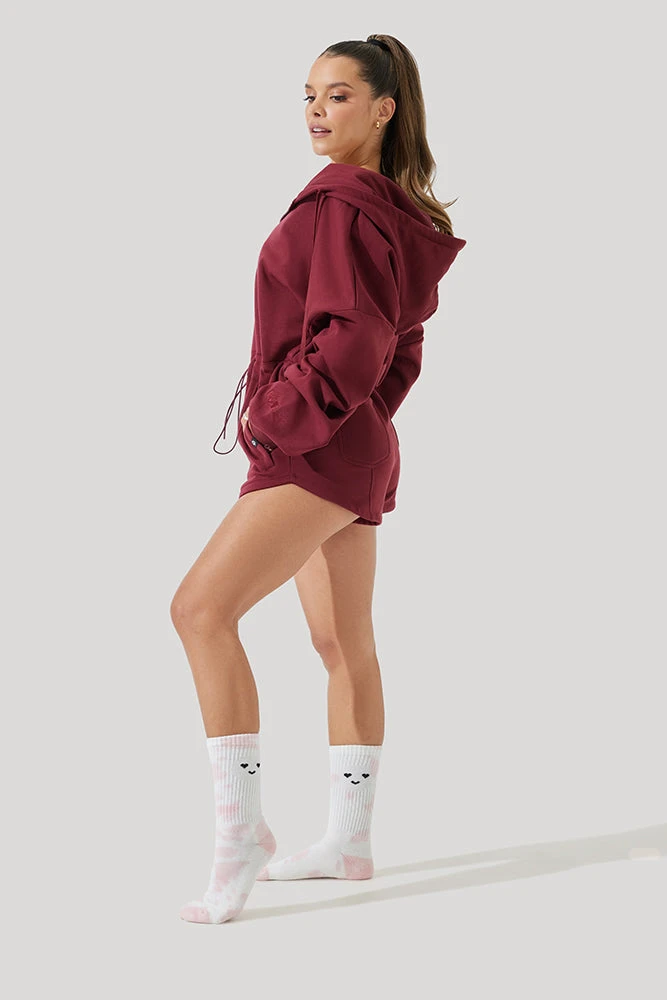 Cloud Romper - Red Wine - Image 5