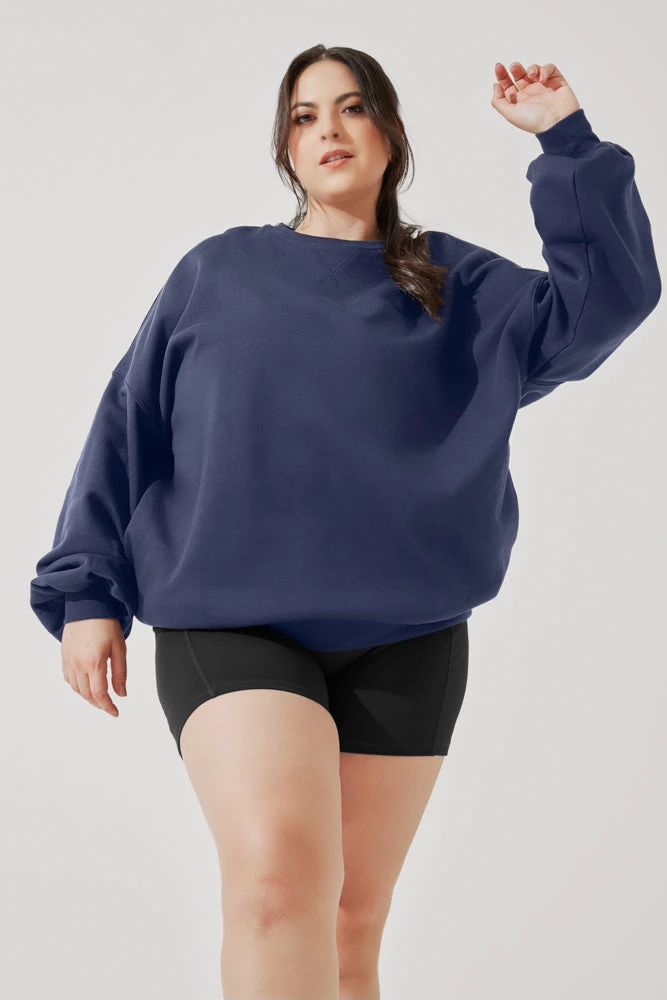 Cloud Crewneck Sweater - Academic Navy - Image 6