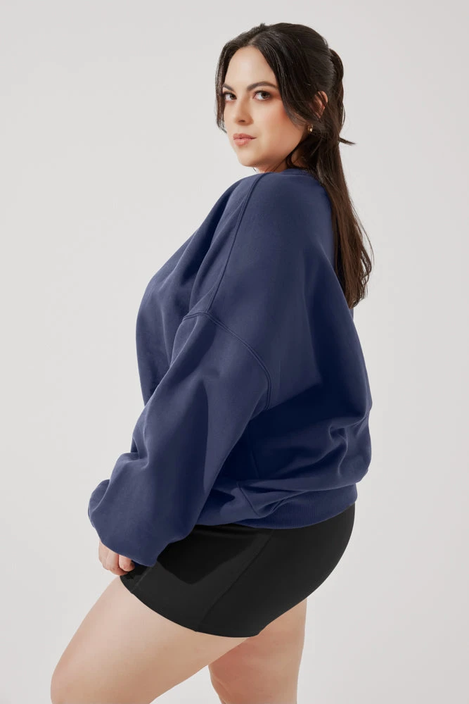 Cloud Crewneck Sweater - Academic Navy - Image 4