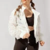 Whimsical Breeze Windbreaker - White