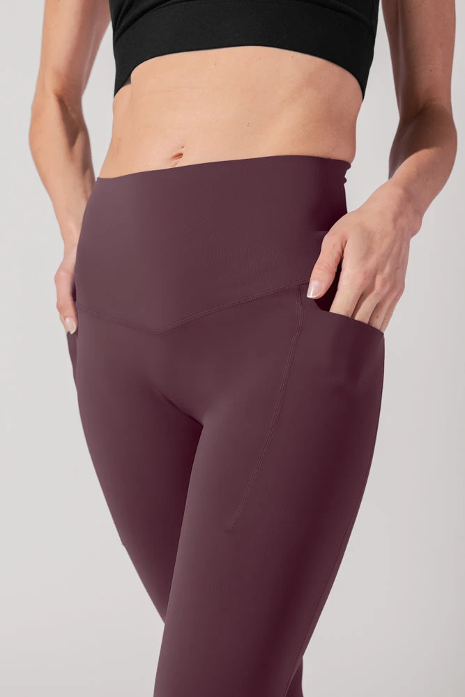 Supersculpt™ Leggings With Pockets (Pet Hair Resistant) - Pecan - Image 2
