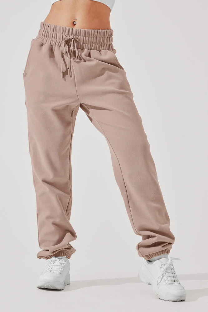 Ooey Gooey Sweatpant - Soft Beige - Image 8