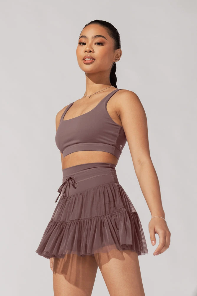 Pirouette Tiered Skort - Peppercorn - Image 5