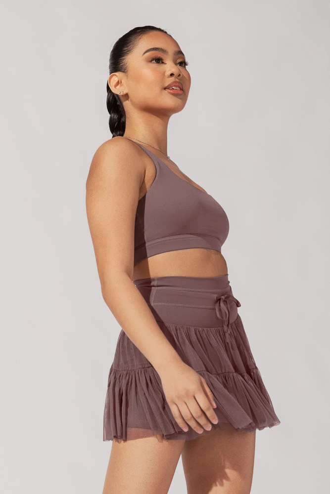 Pirouette Tiered Skort - Peppercorn - Image 6