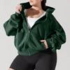 Zip Cloud Hoodie - Game Time Green